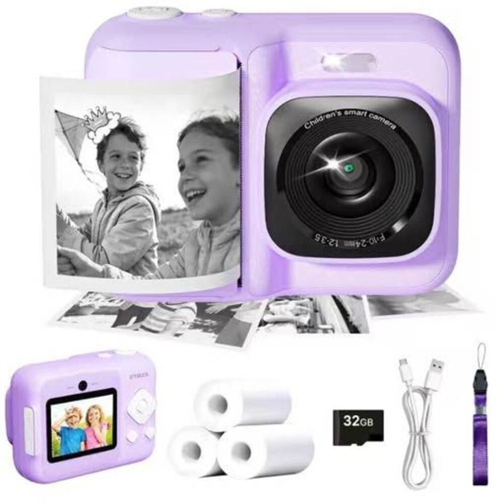 ETIKEZ Instant Print Camera for Kids